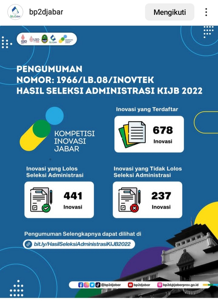 kijb tahap seleksi administrasi